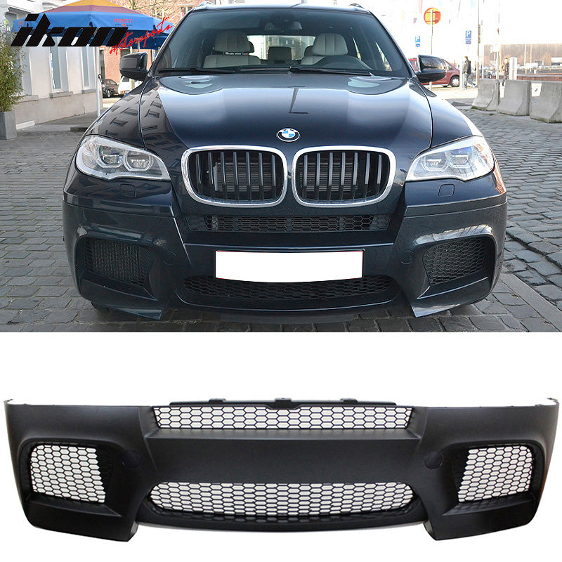 2007-2010 E70 Pre-LCI X5M Front Bumper Cover Conversion+Fender PP
