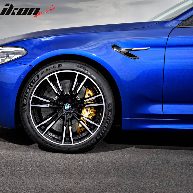 2017-2020 BMW 5-Series G30 G31 Metal Fenders With Chrome Side Marker