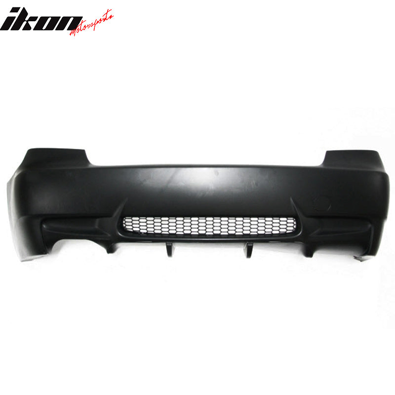 2007-2013 BMW E92 E93 M3 Style Single Exhaust Rear Bumper Cover
