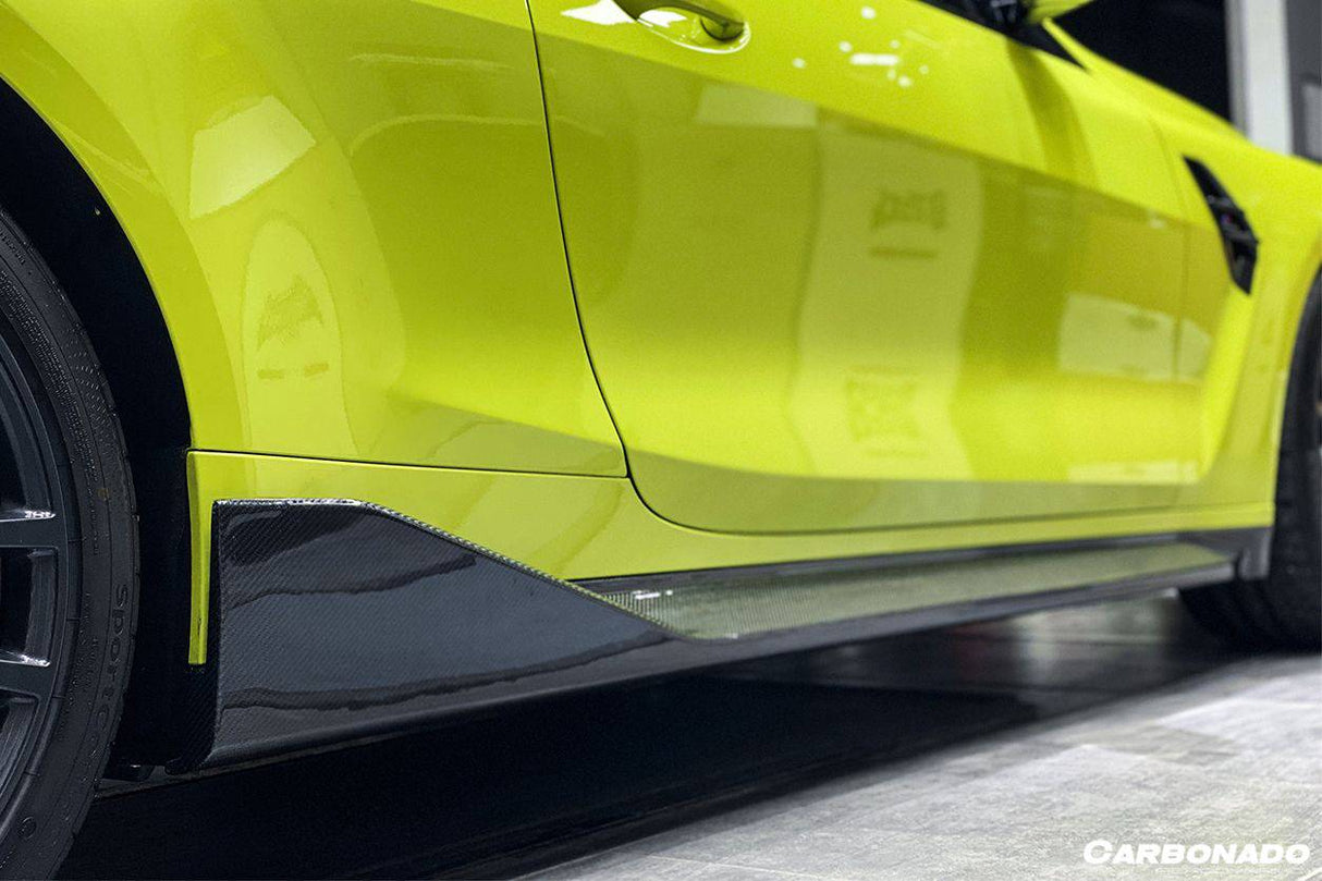 2021-UP BMW M4 G82 G83 MP Style Carbon Fiber Side Skirts