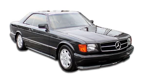 1981-1991 Mercedes S Class W126 AMG Look Body Kit - 6 Piece - FRP