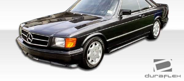 1981-1991 Mercedes S Class W126 AMG Look Body Kit - 6 Piece - FRP