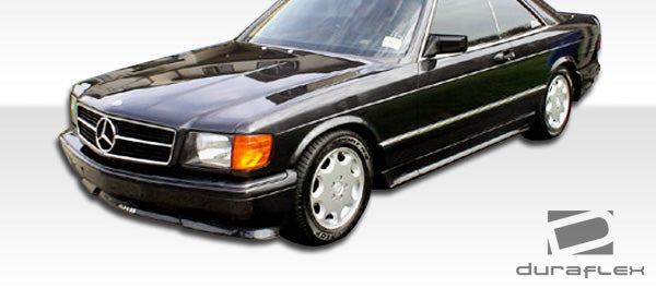 1981-1991 Mercedes S Class W126 AMG Style Body Kit - 7 Piece - FRP