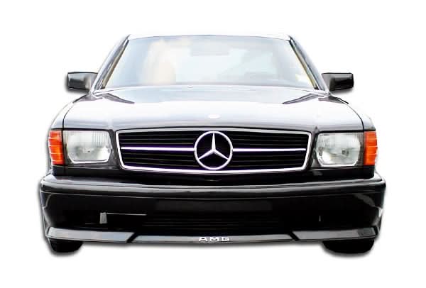 1981-1991 Mercedes S Class W126 AMG Look Front Bumper Cover - FRP