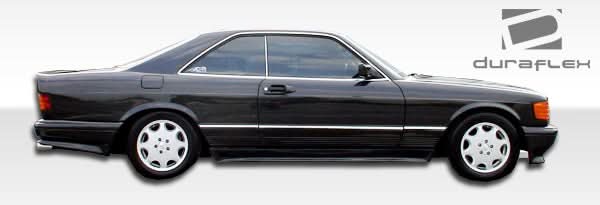 1981-1991 Mercedes S Class W126 AMG Look Body Kit - 6 Piece - FRP