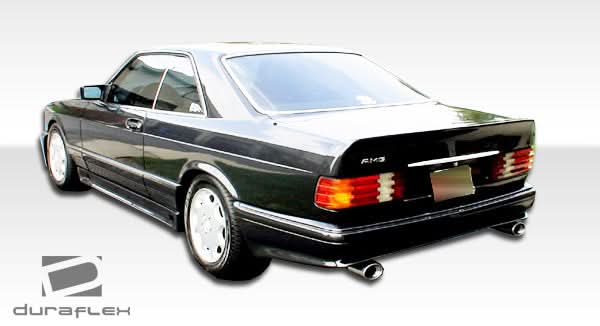 1981-1991 Mercedes S Class W126 AMG Look Side Skirts - 4 Piece FRP