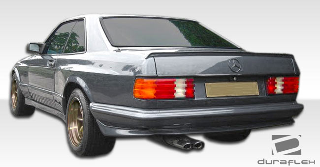 1981-1991 Mercedes S Class W126 AMG Look Door Caps 2DR - FRP