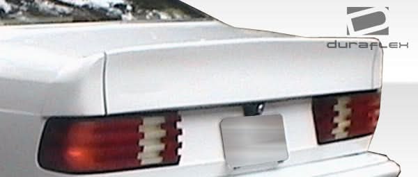 1981-1991 Mercedes S Class W126 AMG Look Wing Trunk Spoiler - FRP