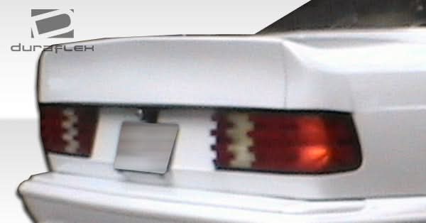 1981-1991 Mercedes S Class W126 AMG Look Wing Trunk Spoiler - FRP