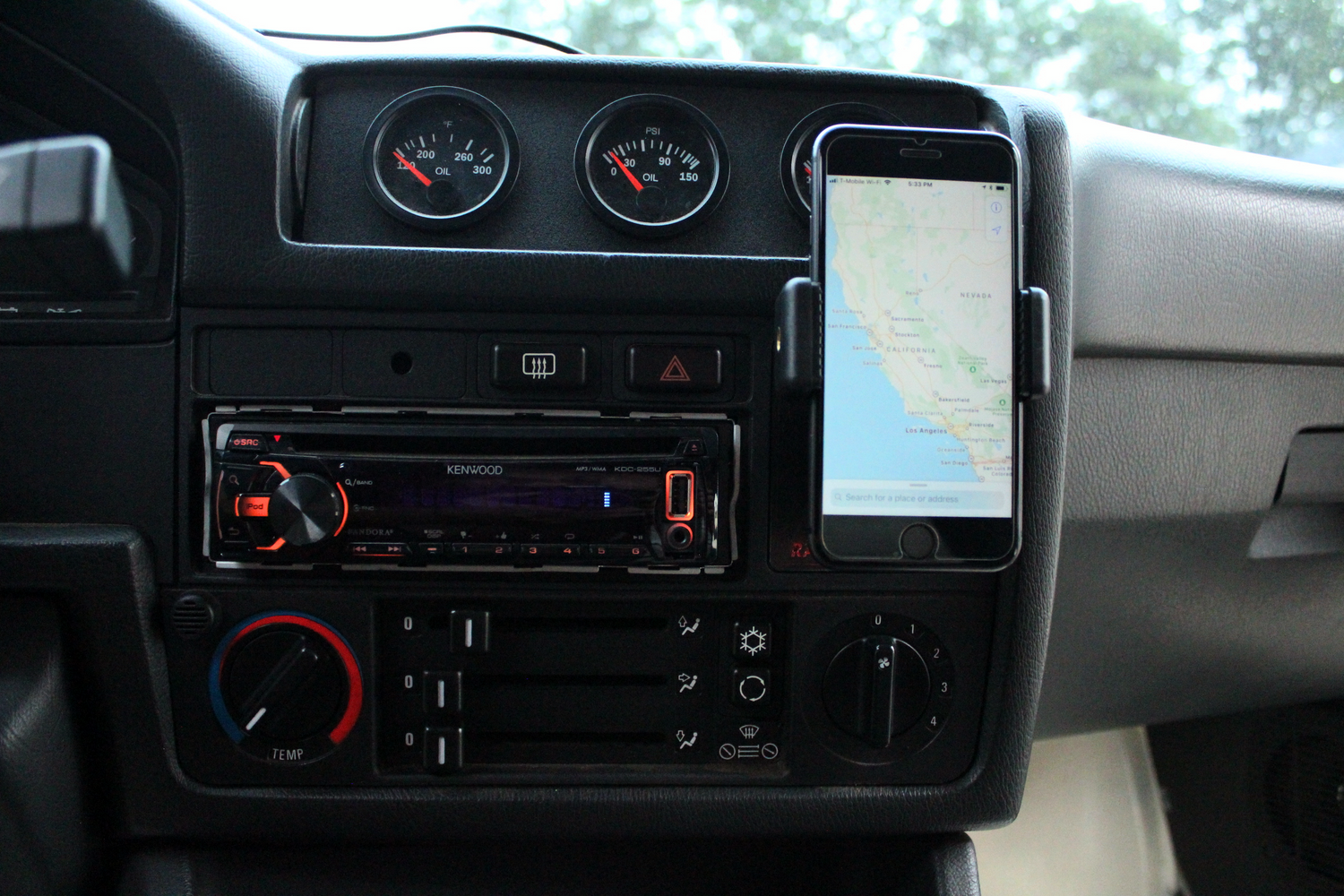 E30 OBC Phone Mount