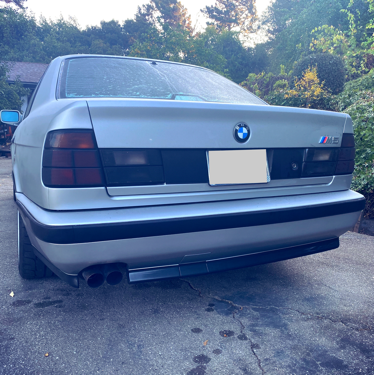 E34 License Plate Filler