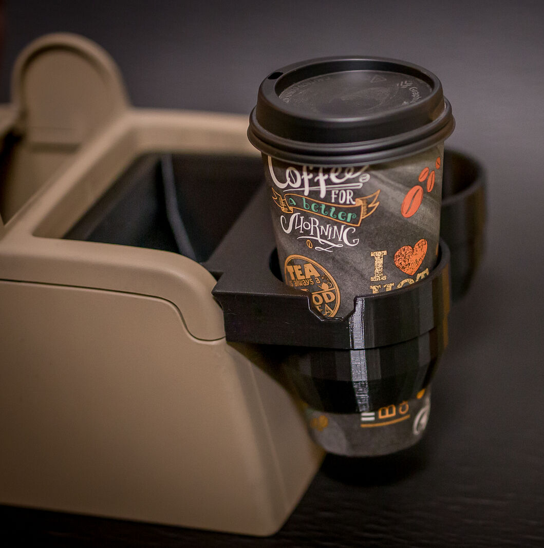 E46 Dual Rear Cupholder