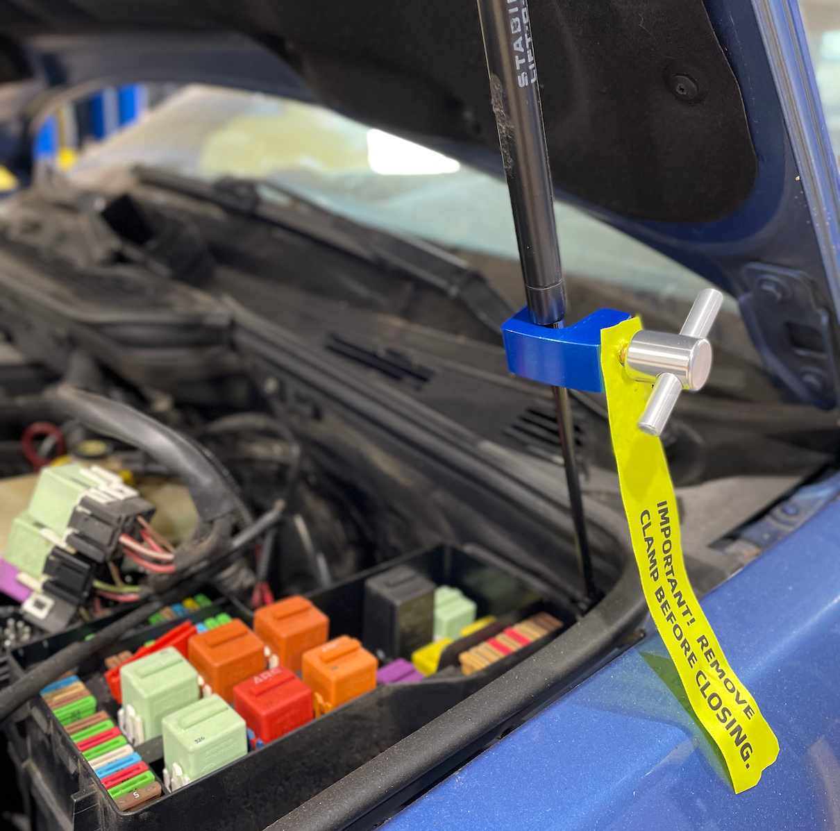 Hood Strut Clamp
