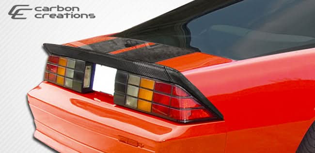 1982-1992 Chevrolet Camaro Xtreme Style Wing Trunk Lid Spoiler - Carbon Fiber