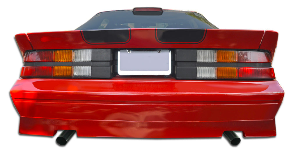 1982-1992 Chevrolet Camaro GT Concept Style Rear Bumper Cover - FRP