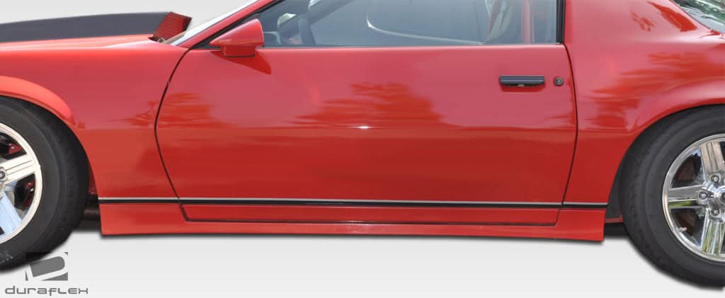 1982-1992 Chevrolet Camaro Iroc-Z Style Side Skirts - 4 Piece - FRP