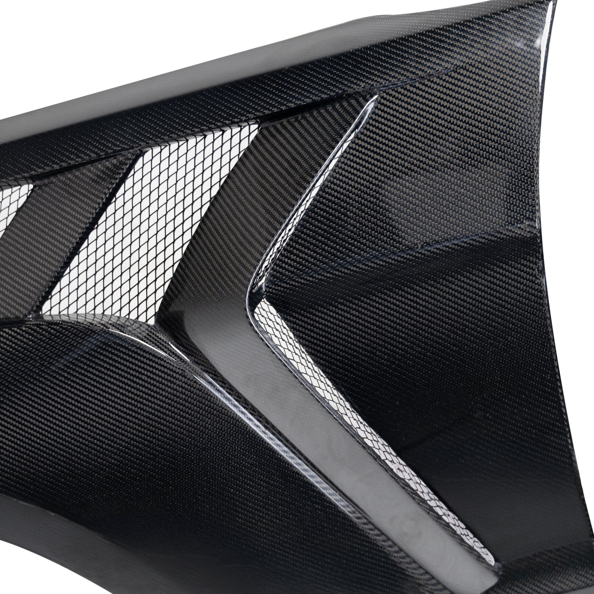 2010-2014 Mustang S197 Type-GTD Gloss Carbon Fiber Fenders