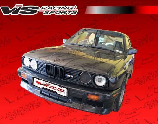 1984-1991 BMW 3 SERIES E30 2 doors 4 doors OEM Style Carbon Fiber Black Hood