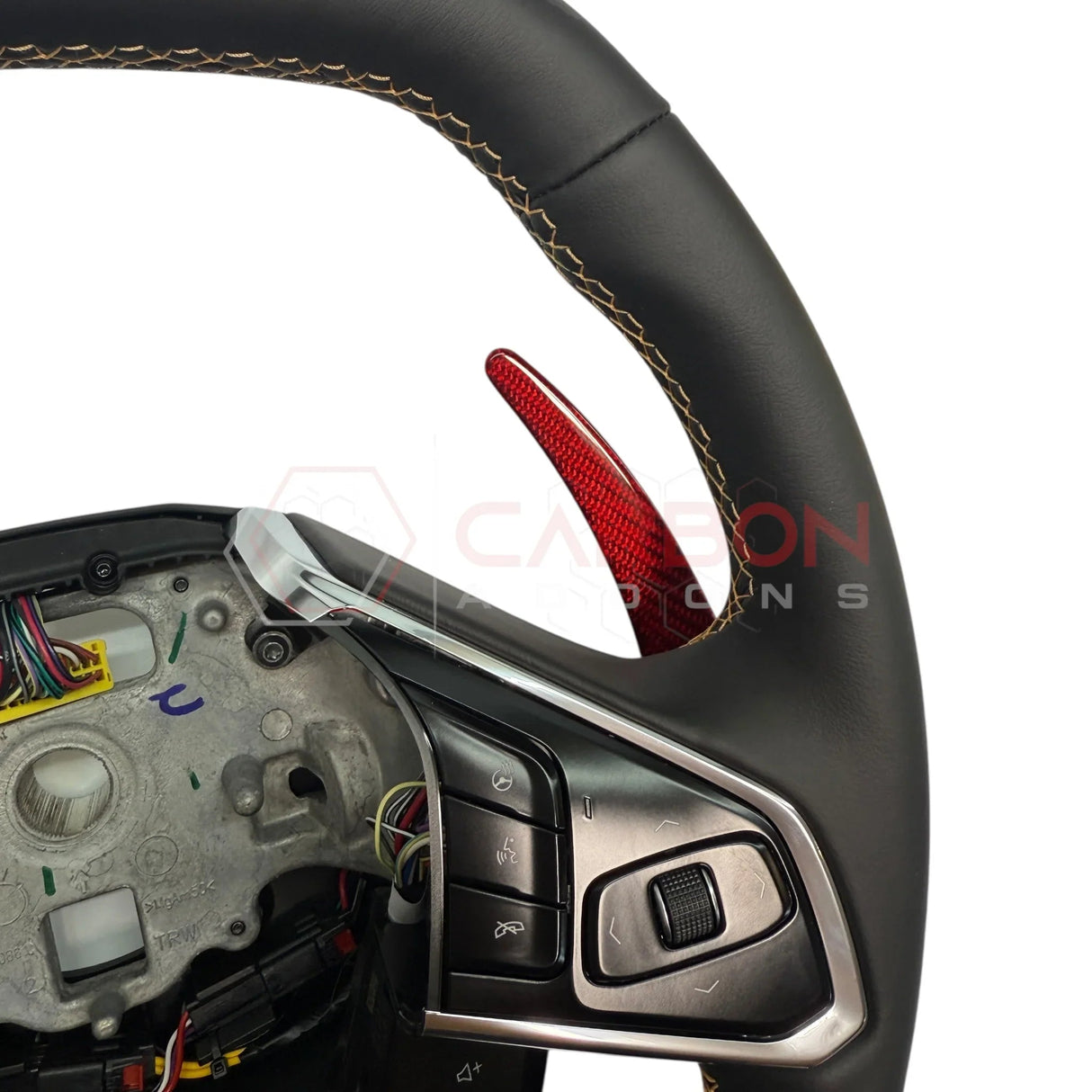 C8 Corvette Magnetic Paddle Shifters – Real Carbon Fiber (Stingray, Z51, Z06, E-Ray | 2020-2025)