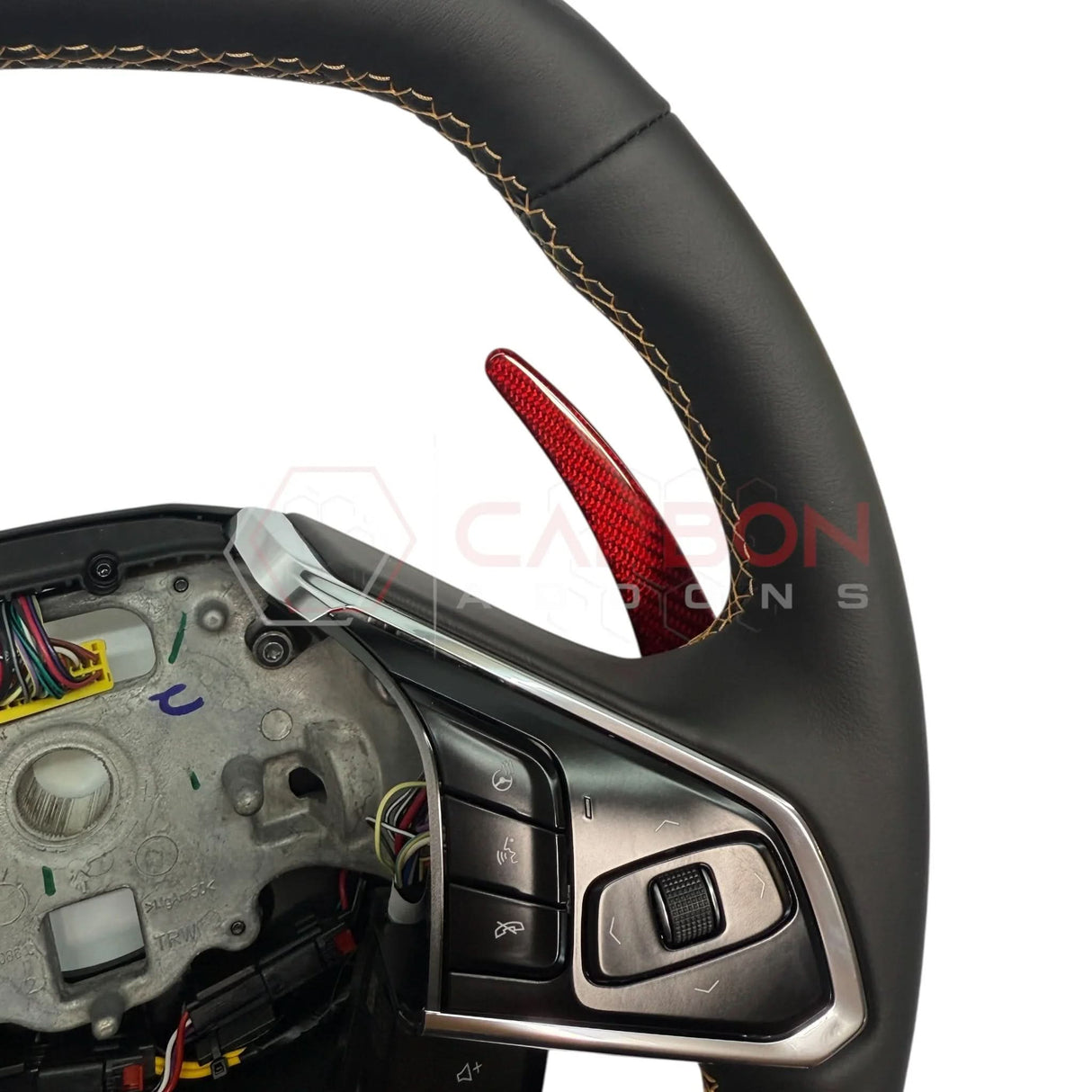 C8 Corvette Magnetic Paddle Shifters – Real Carbon Fiber (Stingray, Z51, Z06, E-Ray | 2020-2026)