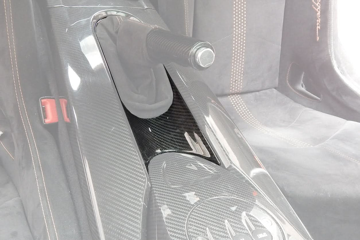 2004-2014 Lamborghini Gallardo OEM Style Carbon Fiber Handbrake Surround