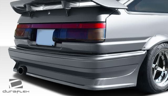1984-1987 Toyota Corolla MB-R Style Rear Bumper Cover - FRP