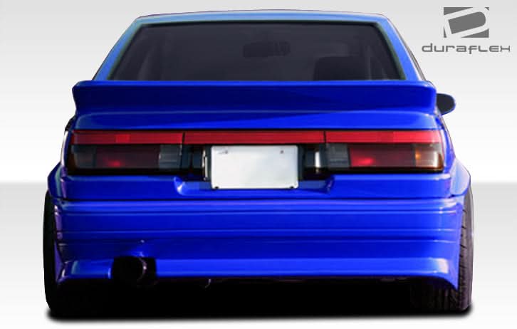 1984-1987 Toyota Corolla RF Design Style Rear Bumper Cover - FRP
