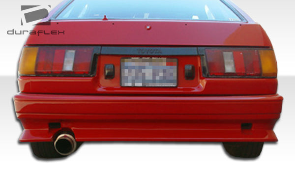 1984-1987 Toyota Corolla V-Speed Style Rear Bumper Cover - FRP