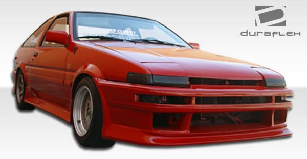 1984-1987 Toyota Corolla V-Speed Style Side Skirts - FRP
