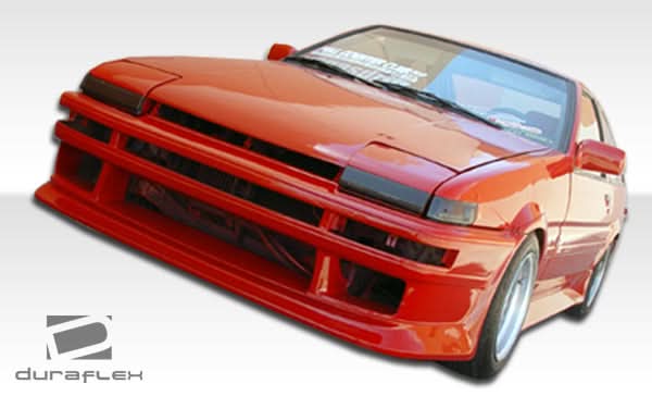 1984-1987 Toyota Corolla V-Speed Style Side Skirts - FRP