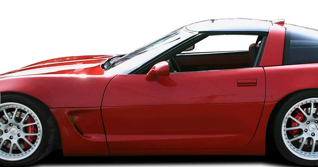 1984-1996 Chevrolet Corvette C4 C5 Conversion Look Side Skirts - FRP