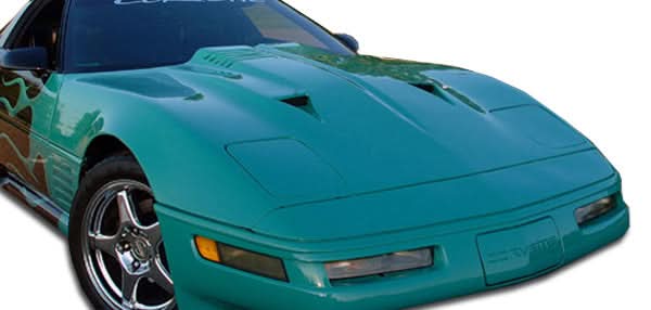 1985-1996 Chevrolet Corvette C4 Twin Turbo Style Hood - FRP
