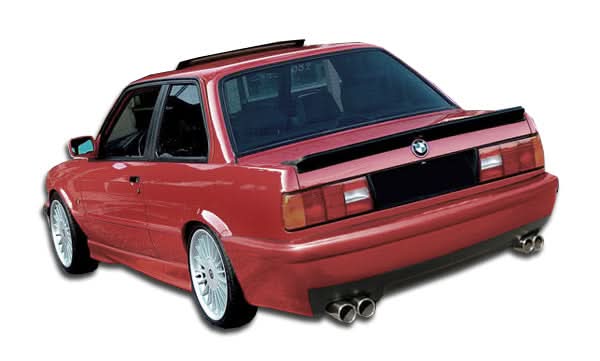 1984-1991 BMW 3 Series E30 CSL Look Rear Bumper Cover - FRP