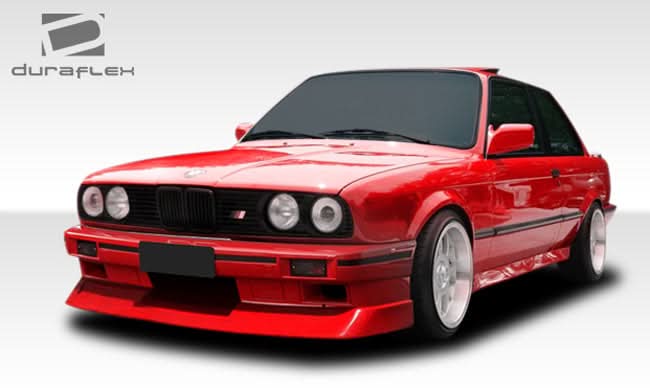 1984-1991 BMW 3 Series E30 Evo Look Body Kit - 4 Piece - FRP