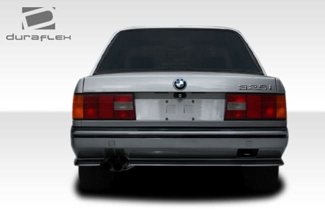 1984-1991 BMW 3 Series E30 Evo Look Rear Bumper Cover - FRP