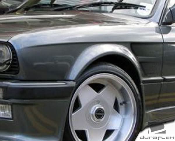 1984-1991 BMW 3 Series GT Concept Style Fenders - 2 Piece - FRP