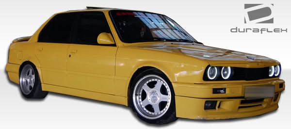 1984-1991 BMW E30 1M Look Body Kit 4 Piece - FRP