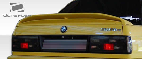 1984-1991 BMW 3 Series E30 Duraflex M-Tech Wing Trunk Lid Spoiler - 1 Piece