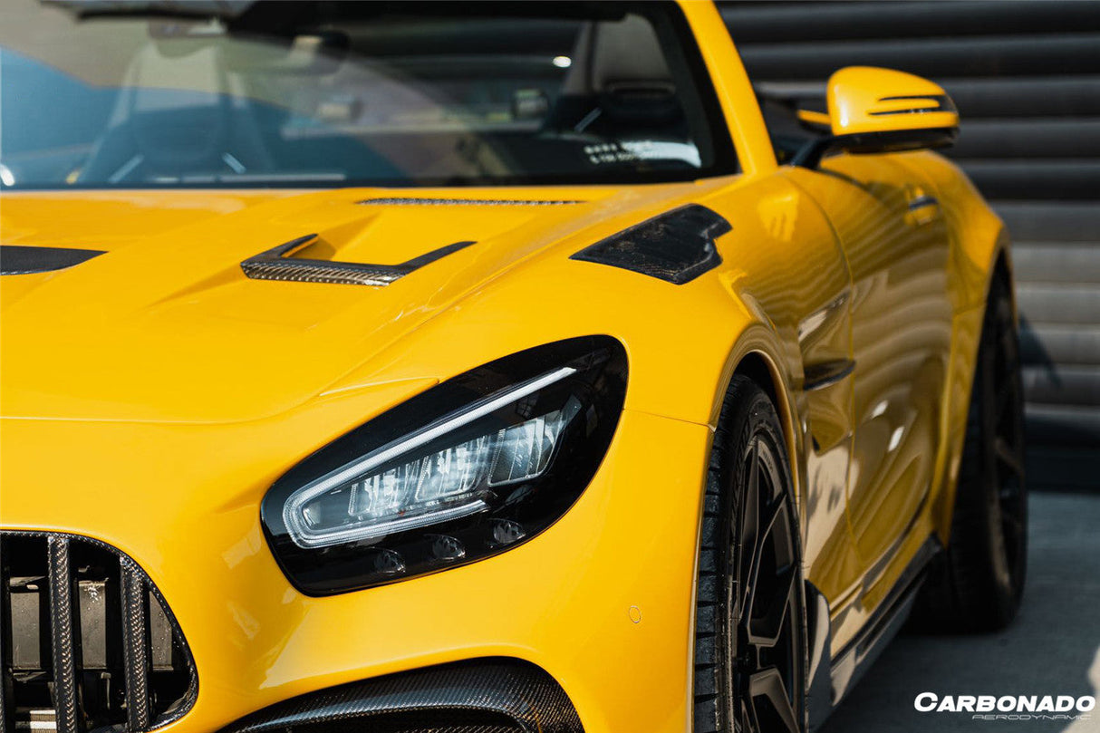 2015-2021 Mercedes Benz AMG GT GTS GTC GTR BK Style Partial Carbon Fiber Front Fender