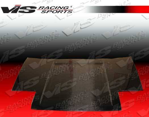1985-1989 Toyota MR2 2 doors OEM Style Carbon Fiber Black Hood