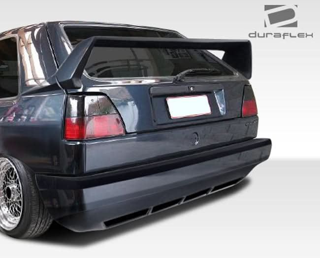 1985-1992 Volkswagen Golf R-1 Style Wide Body Rear Bumper Cover - FRP