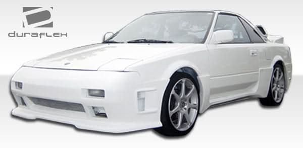 1985-1989 Toyota MR2 F-1 Style Side Skirts Rocker Panels - FRP