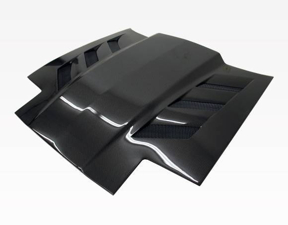 1986-1992 Toyota Supra 2 doors AMS Style Carbon Fiber Black Hood