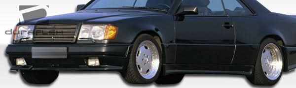 1986-1995 Mercedes E Class W124 AMG Look Side Skirts - 2 Piece - FRP
