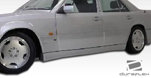 1986-1995 Mercedes E Class W124 AMG Look Side Skirts - FRP