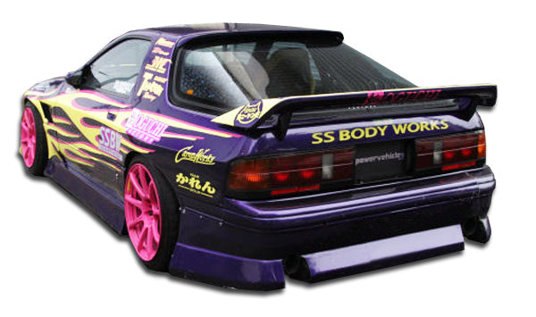 1986-1991 Mazda RX-7 B-Sport Style Rear Bumper Cover - FRP