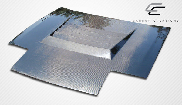 1986-1991 Mazda RX-7 Carbon Creations D-1 Hood - 1 Piece