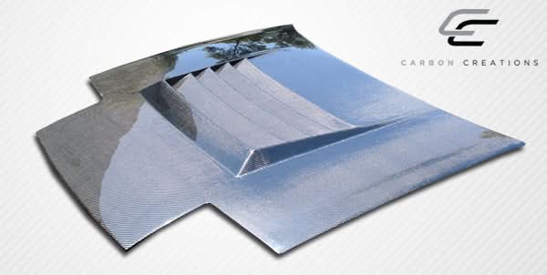 1986-1991 Mazda RX-7 D-1 Style Hood - Carbon Fiber