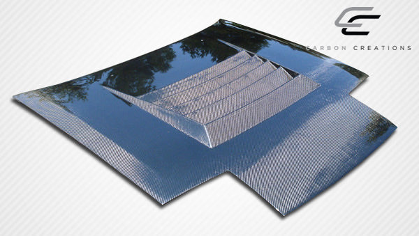 1986-1991 Mazda RX-7 Carbon Creations D-1 Hood - 1 Piece