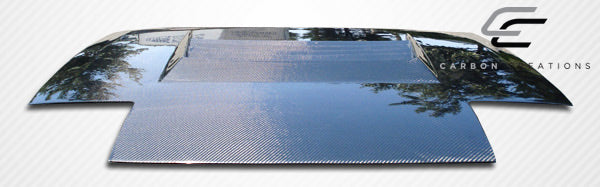 1986-1991 Mazda RX-7 Carbon Creations D-1 Hood - 1 Piece